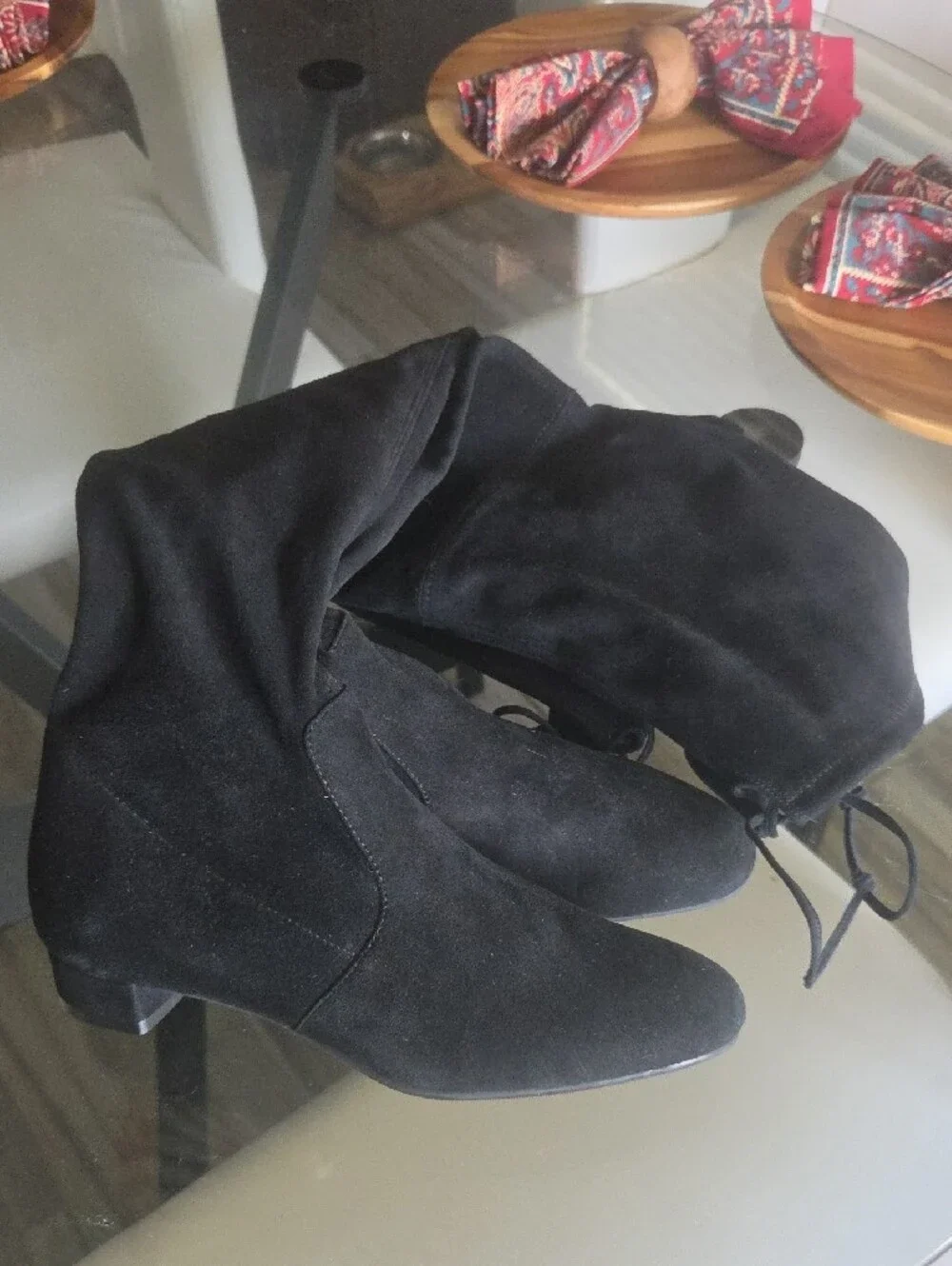 Stuart Weitzman Over The Knee Suede Boots